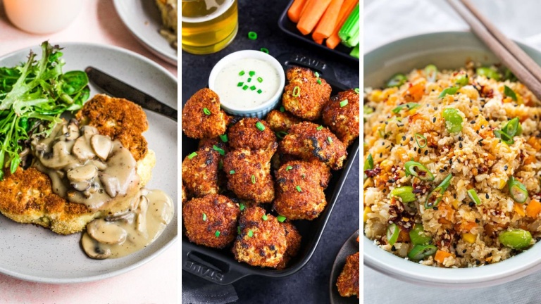 vegan cauliflower recipes