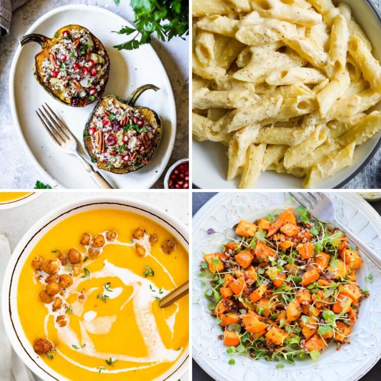 vegan acorn squash recipes