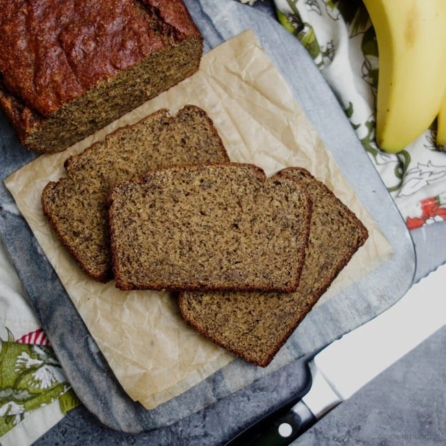 Chickpea Flour Banana Bread