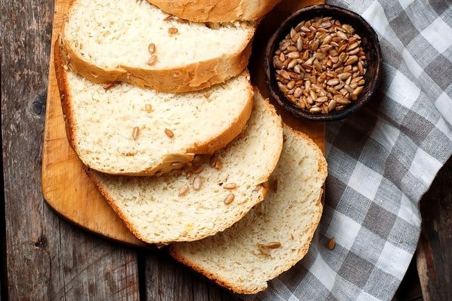 Flax and Sunflower Seed Bread