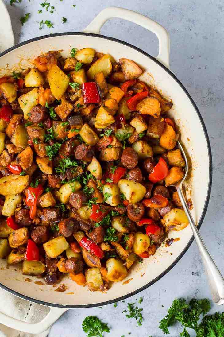 Vegan Chorizo Potato Hash