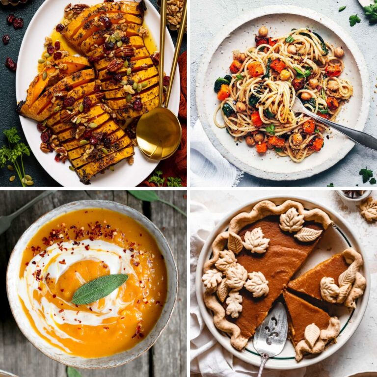 vegan butternut squash recipes