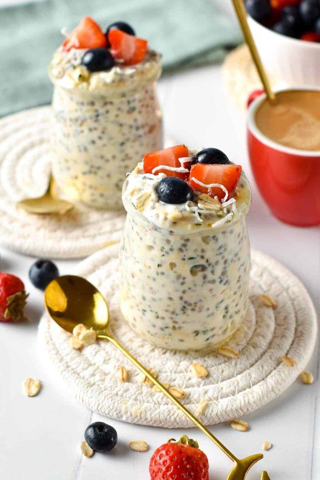 Low Carb Overnight Oats
