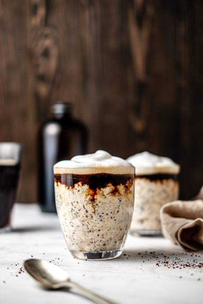Vegan Overnight Oats with Chia Seeds