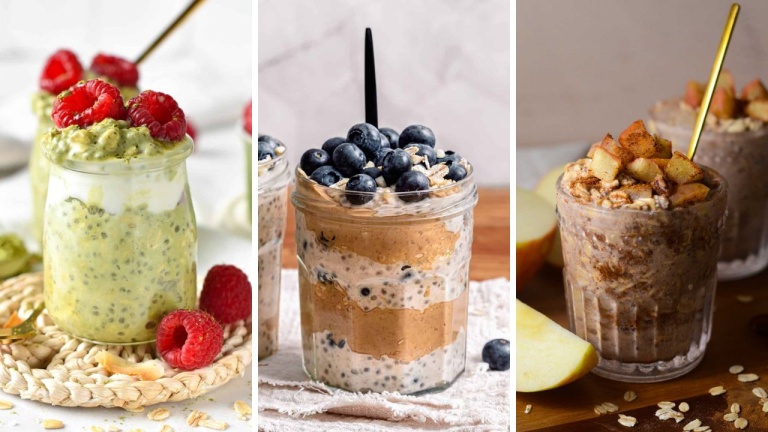 vegan overnight oats recipes