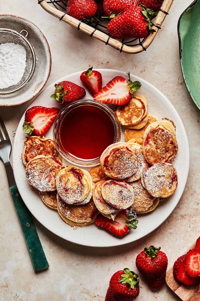 Strawberry Pancake Dippers