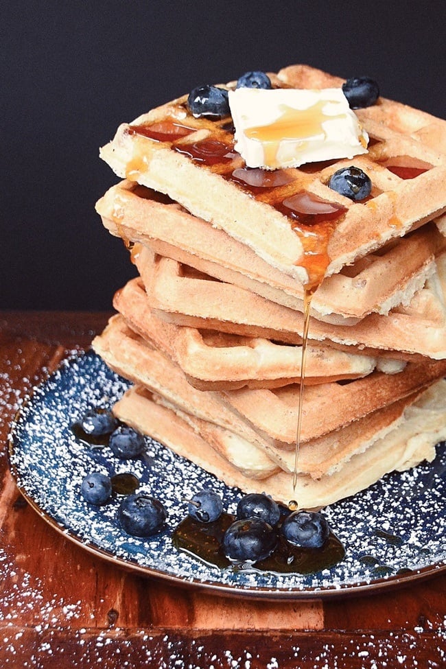 Classic Waffles with Aquafaba