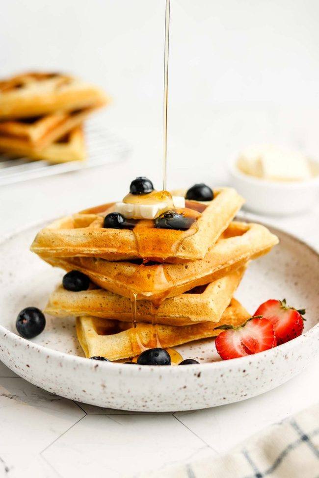 Gluten-Free Vegan Waffles