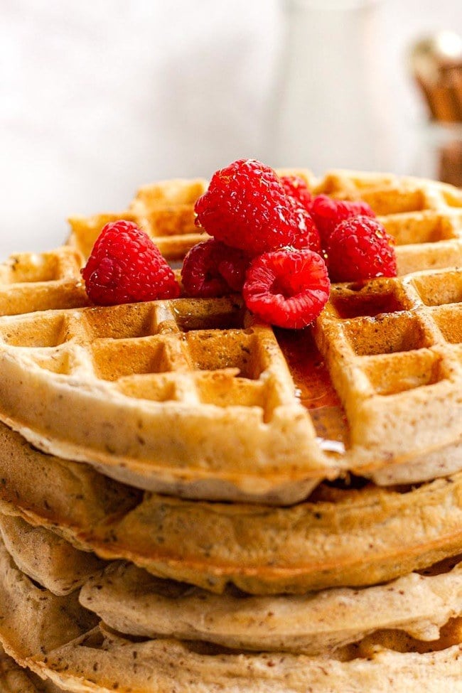 Gluten Free Belgian Waffles - Eat With Clarity