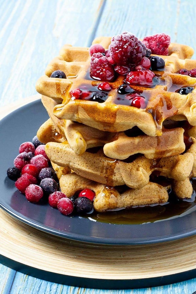 Red Lentil Waffles