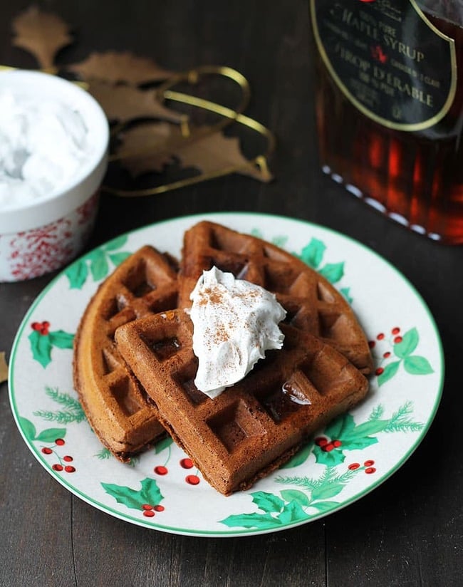 Vegan Waffle Recipes for the Holidays