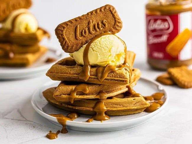 Biscoff Waffles