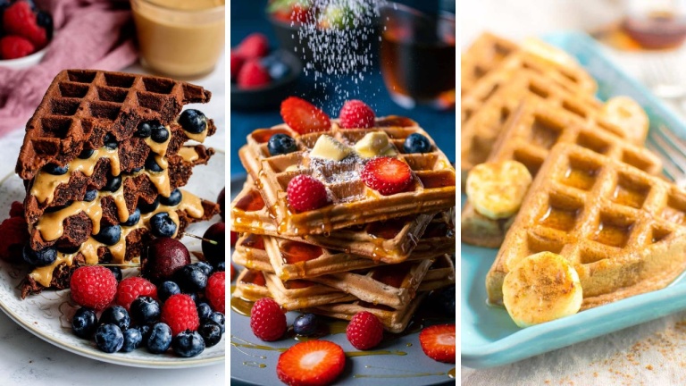 vegan waffle recipes