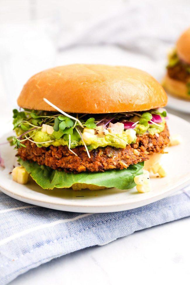 Vegan Burgers with Beans