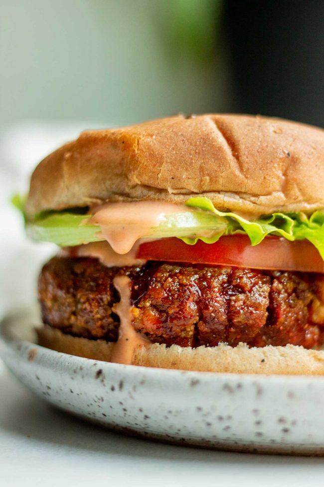 Vegan Burgers with Tofu