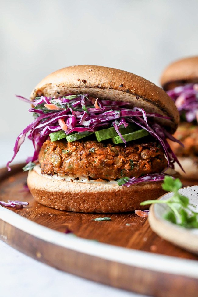 Vegan Burgers with Lentils