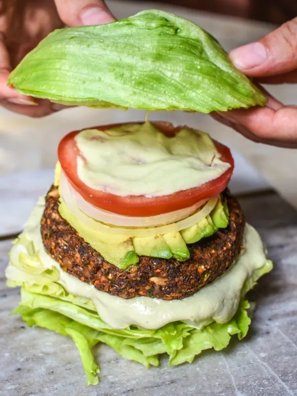 Raw Vegan Burgers