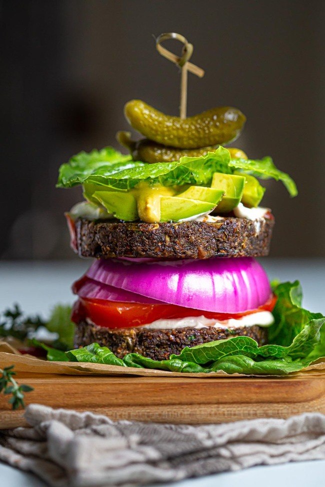 Walnut Portobello Burger