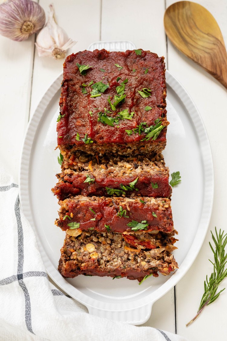 vegan lentil meatloaf