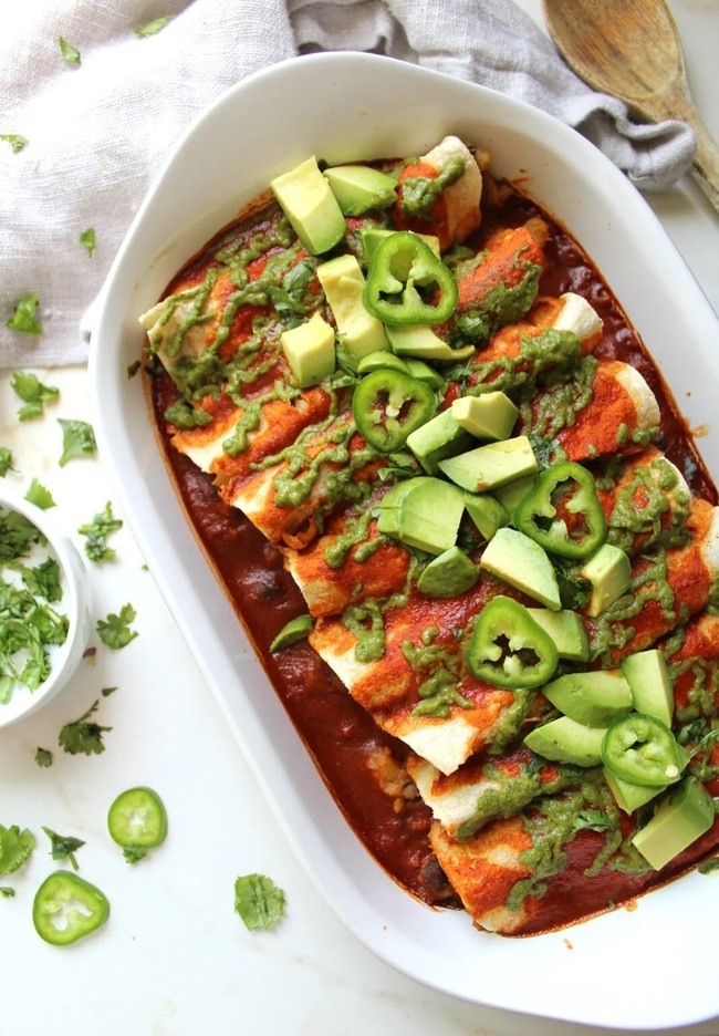 Black Bean Enchiladas