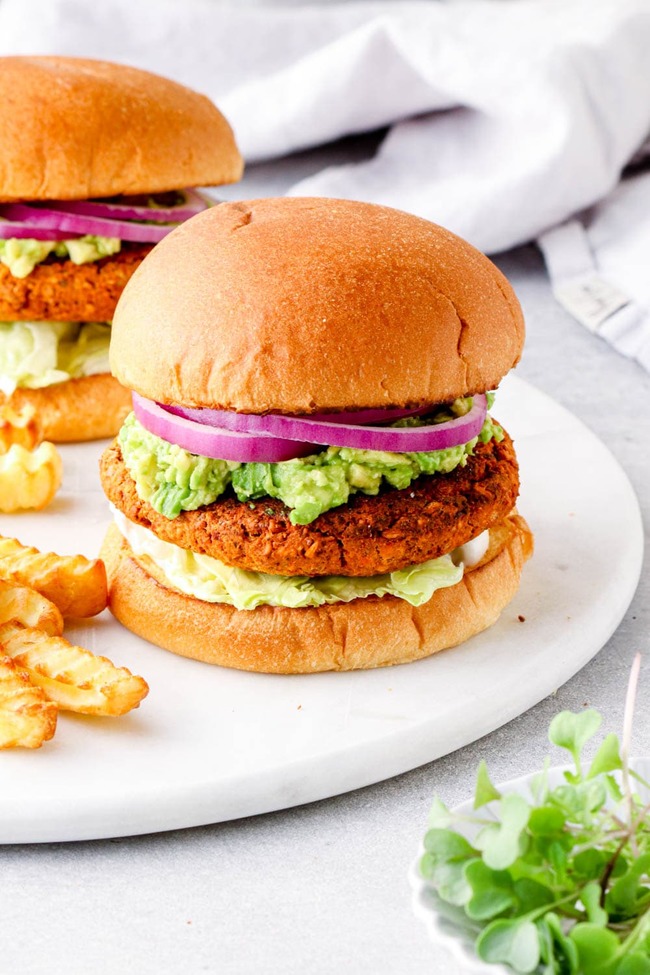 Mediterranean Chickpea Burger