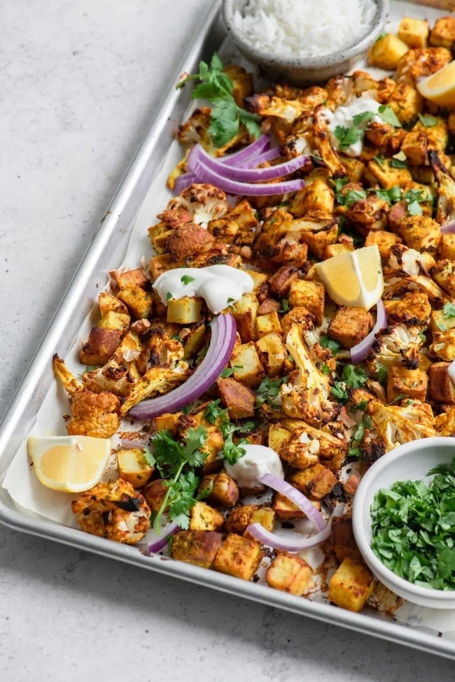 Tandoori Sheet Pan Dinner