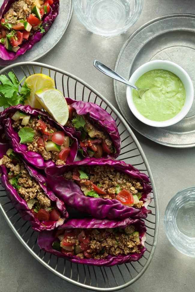 Raw Vegan Tacos