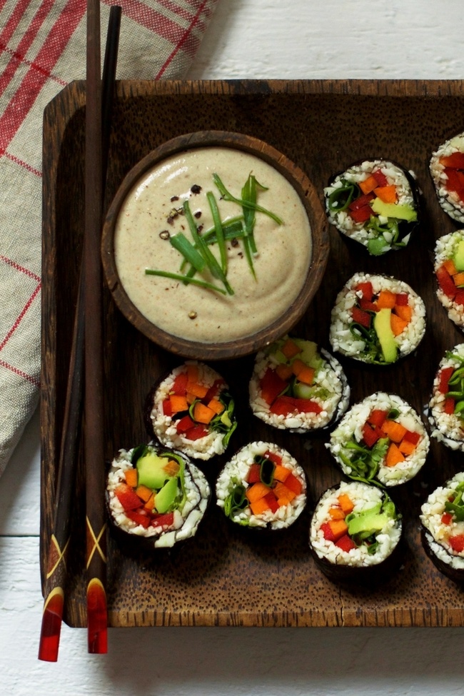 Cauliflower Rice Sushi