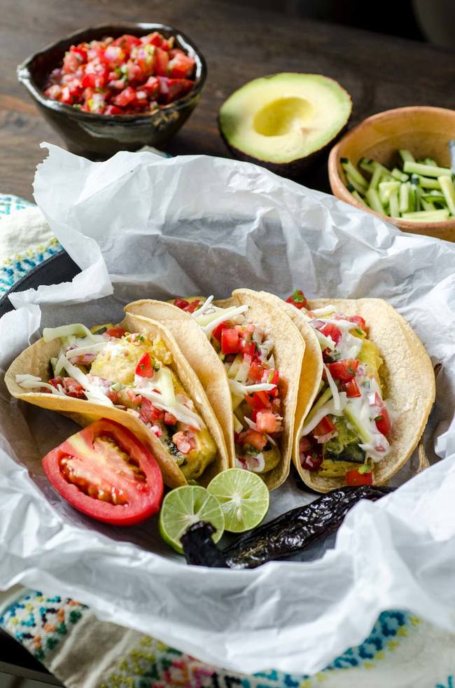 Vegan Baja Fish Tacos