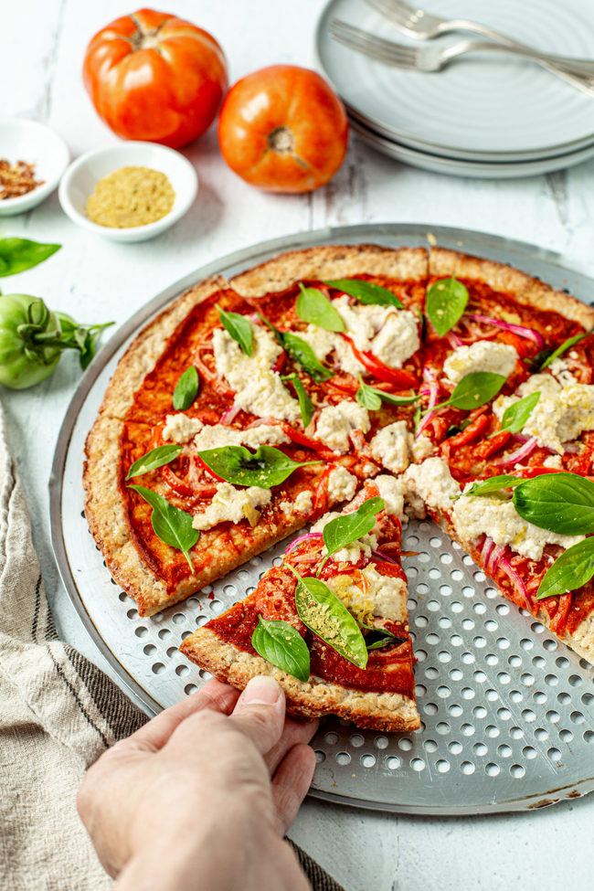 Gluten-Free Paleo Pizza