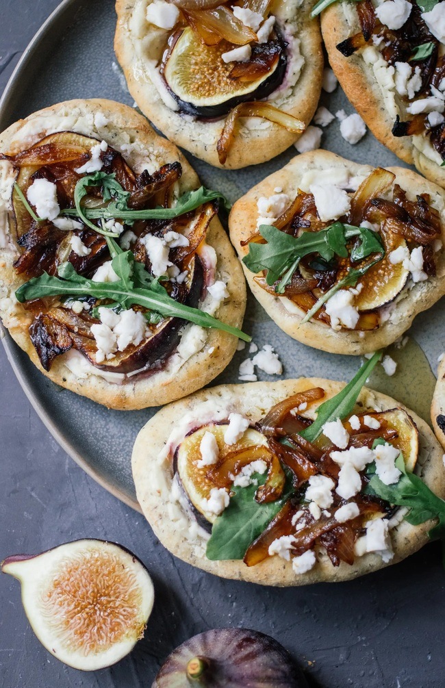 Balsamic Onion and Fig Flatbread