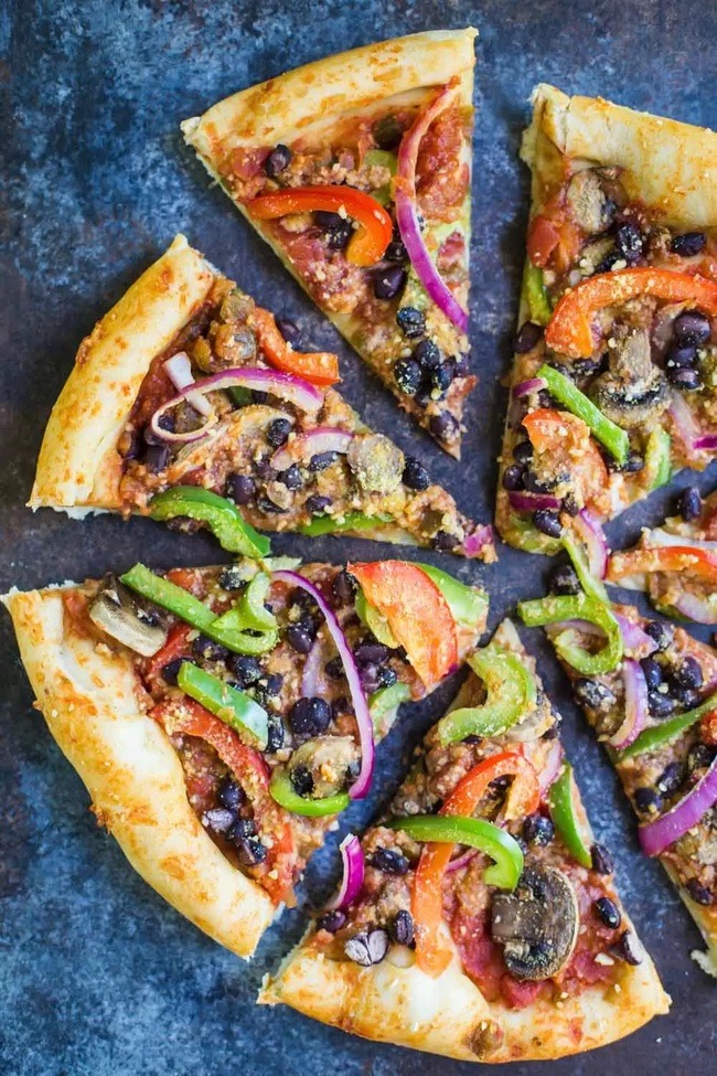 Vegan Fajita Pizza