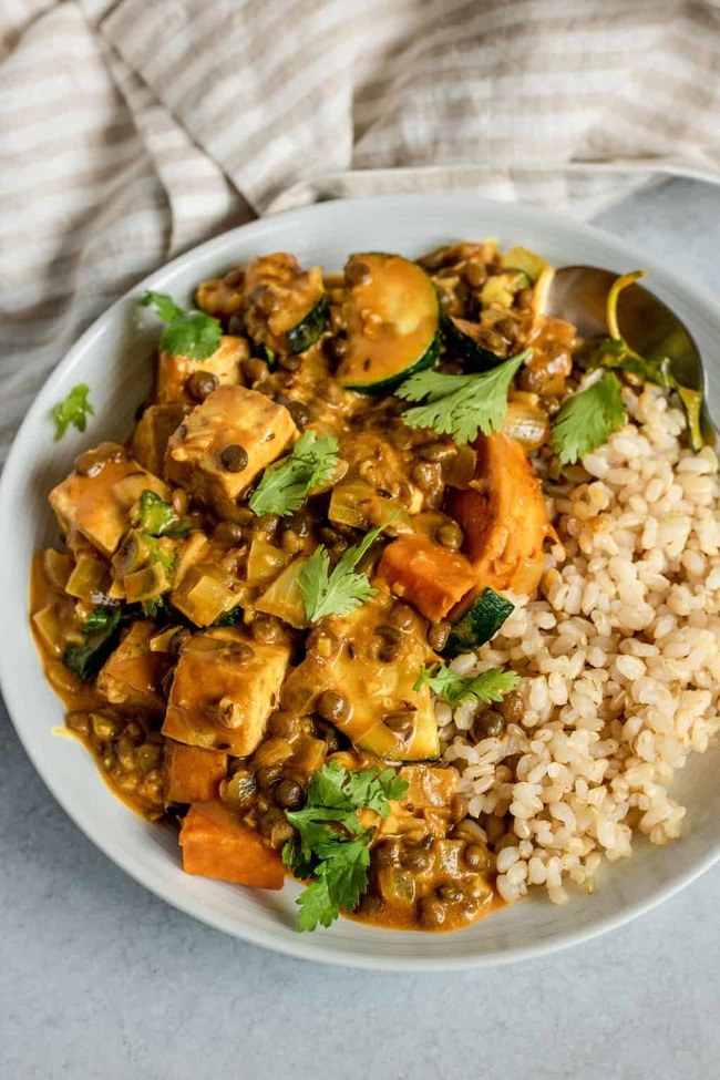 Garlic Ginger Tofu Stew