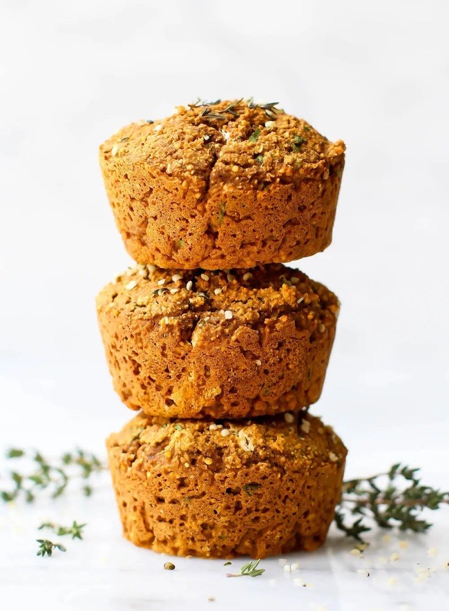 Sweet Potato and Herb Muffins