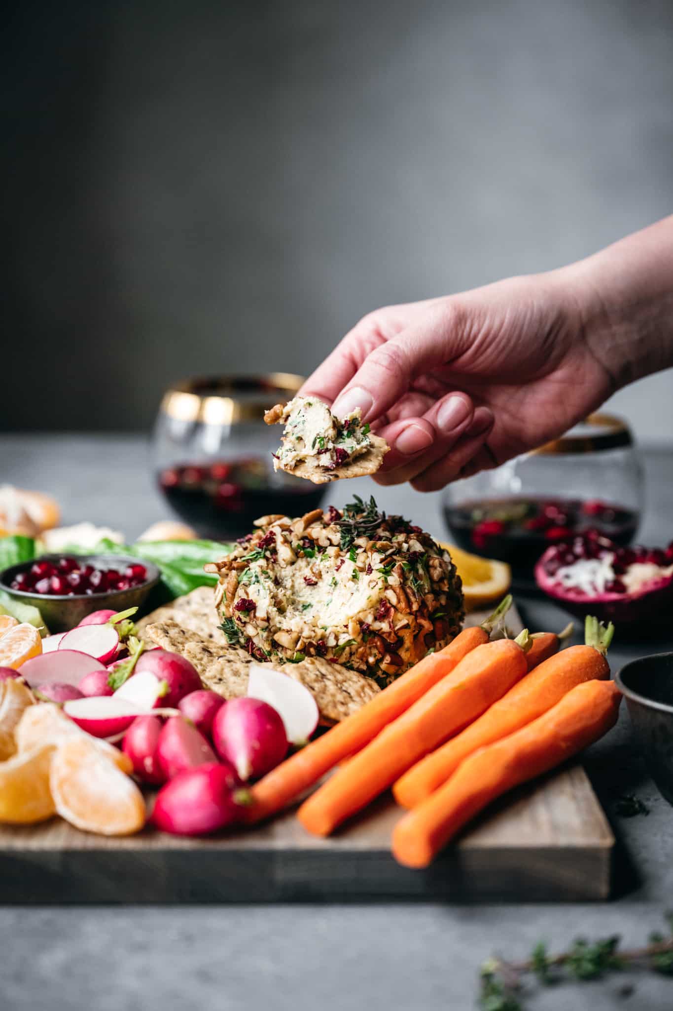 vegan cheese ball