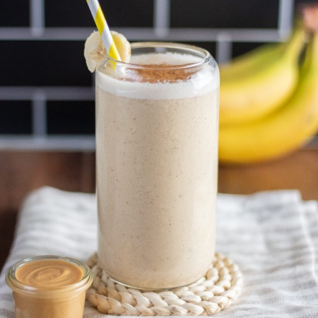 Banana Peanut Butter Smoothie