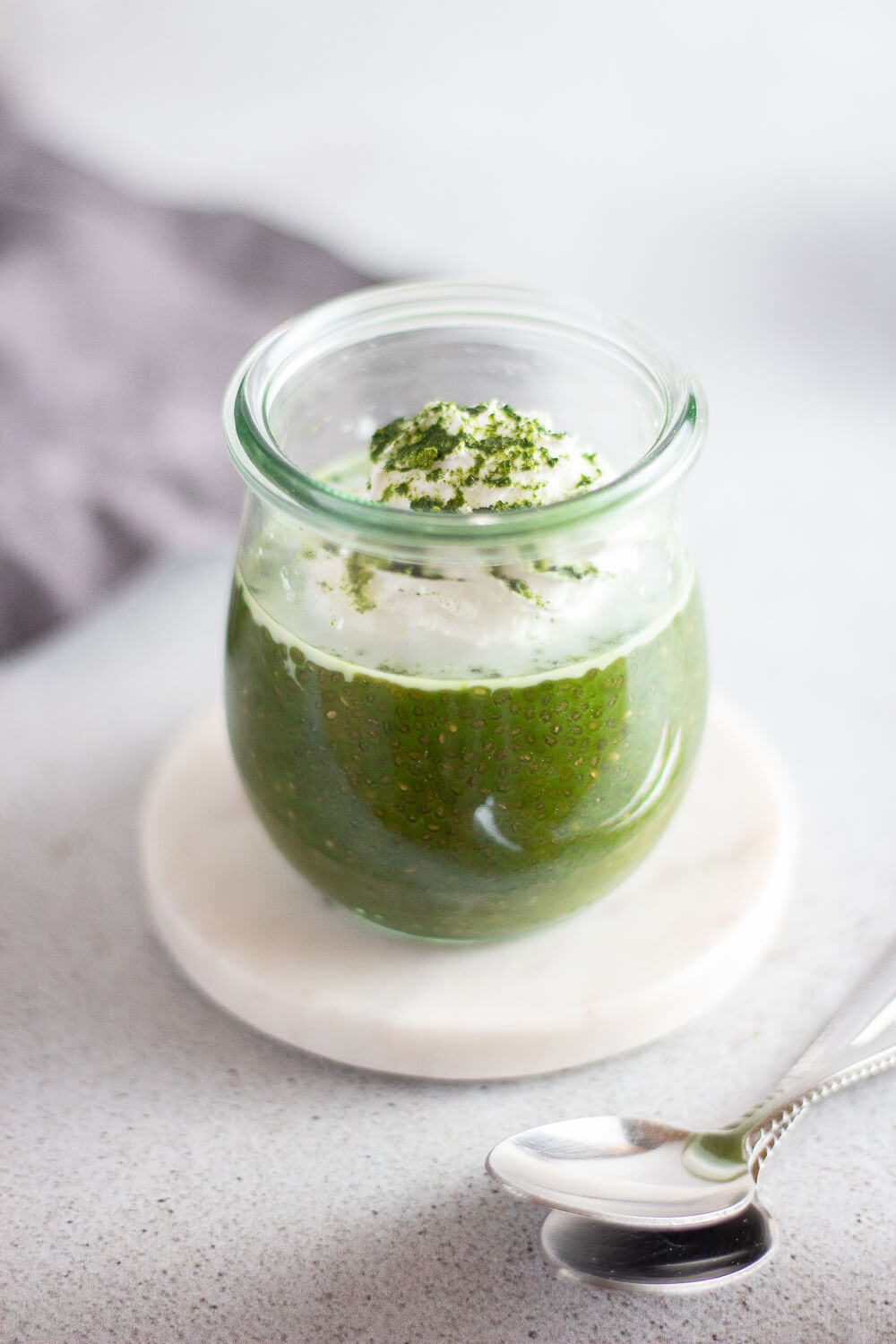 Matcha Chia Pudding