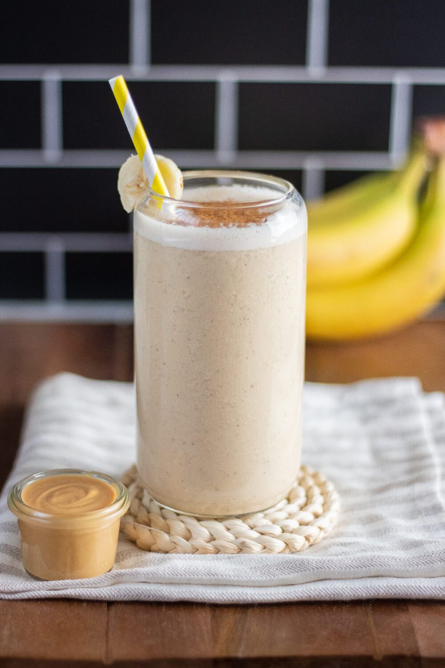 Banana Peanut Butter Smoothie