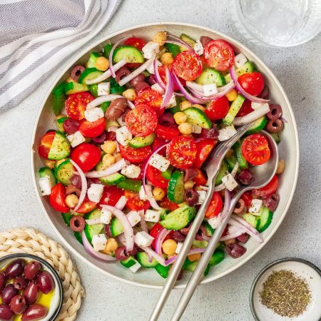 Greek Chickpea Salad