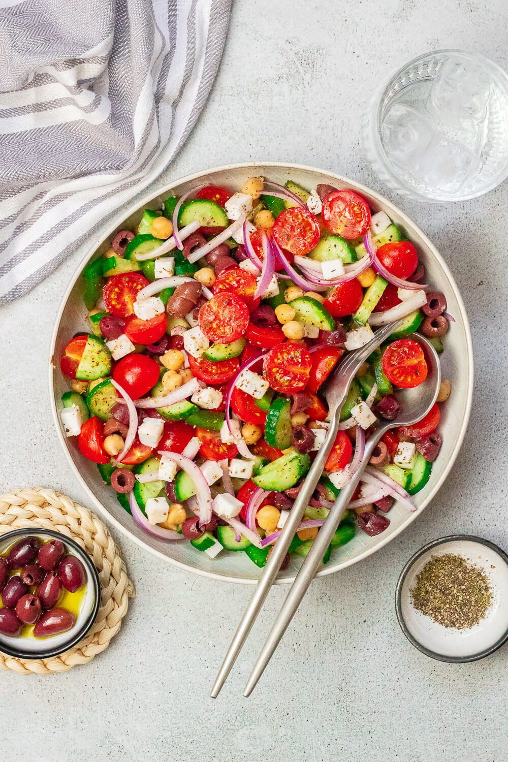 Greek Chickpea Salad