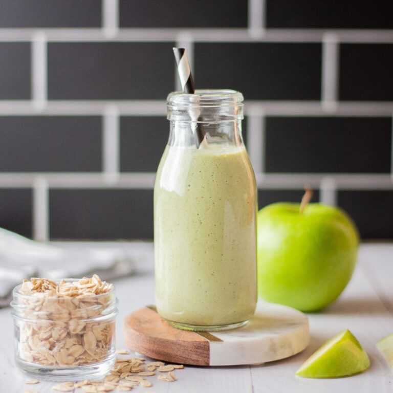 green apple smoothie