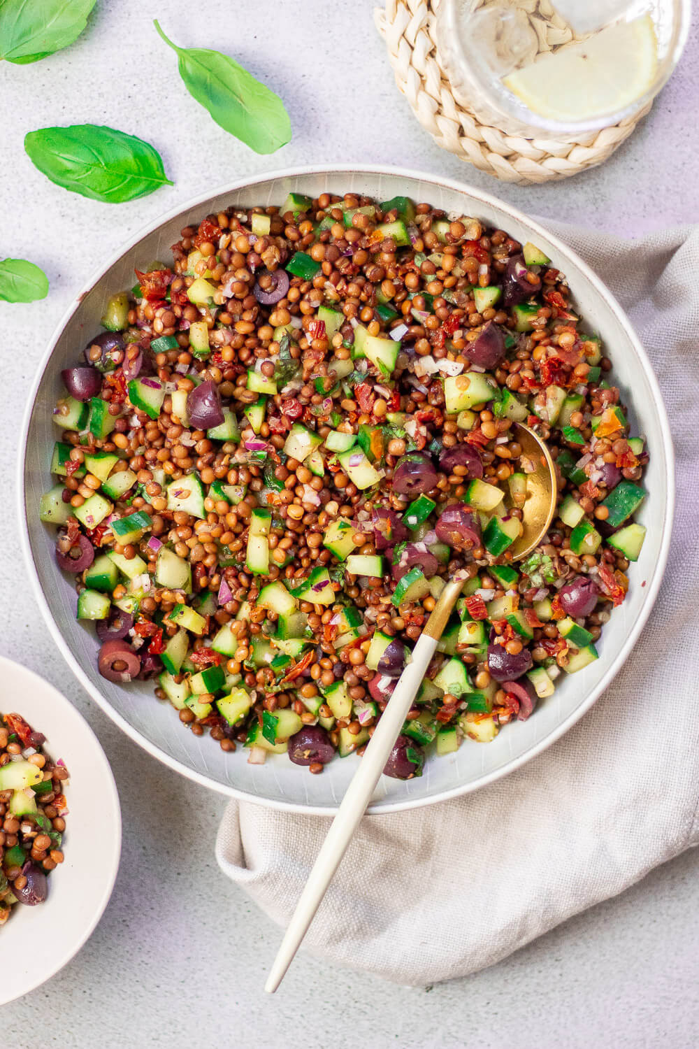 Mediterranean Lentil Salad