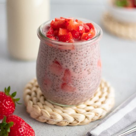 Strawberry Chia Pudding