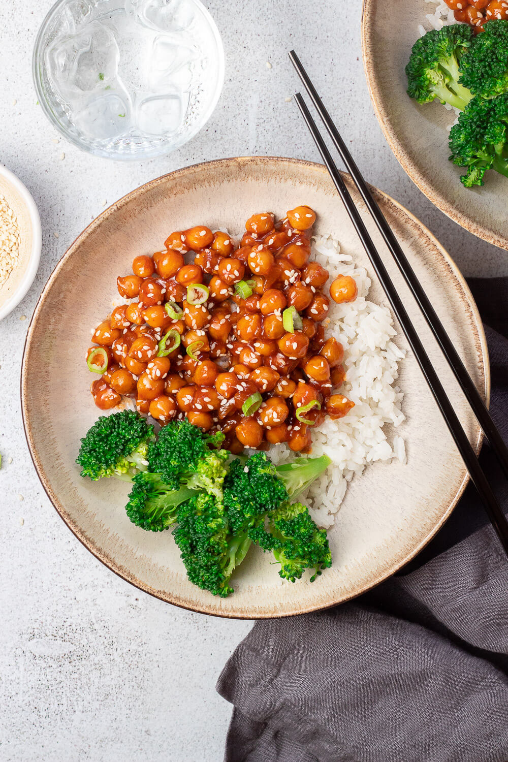 Sweet and Sour Chickpeas