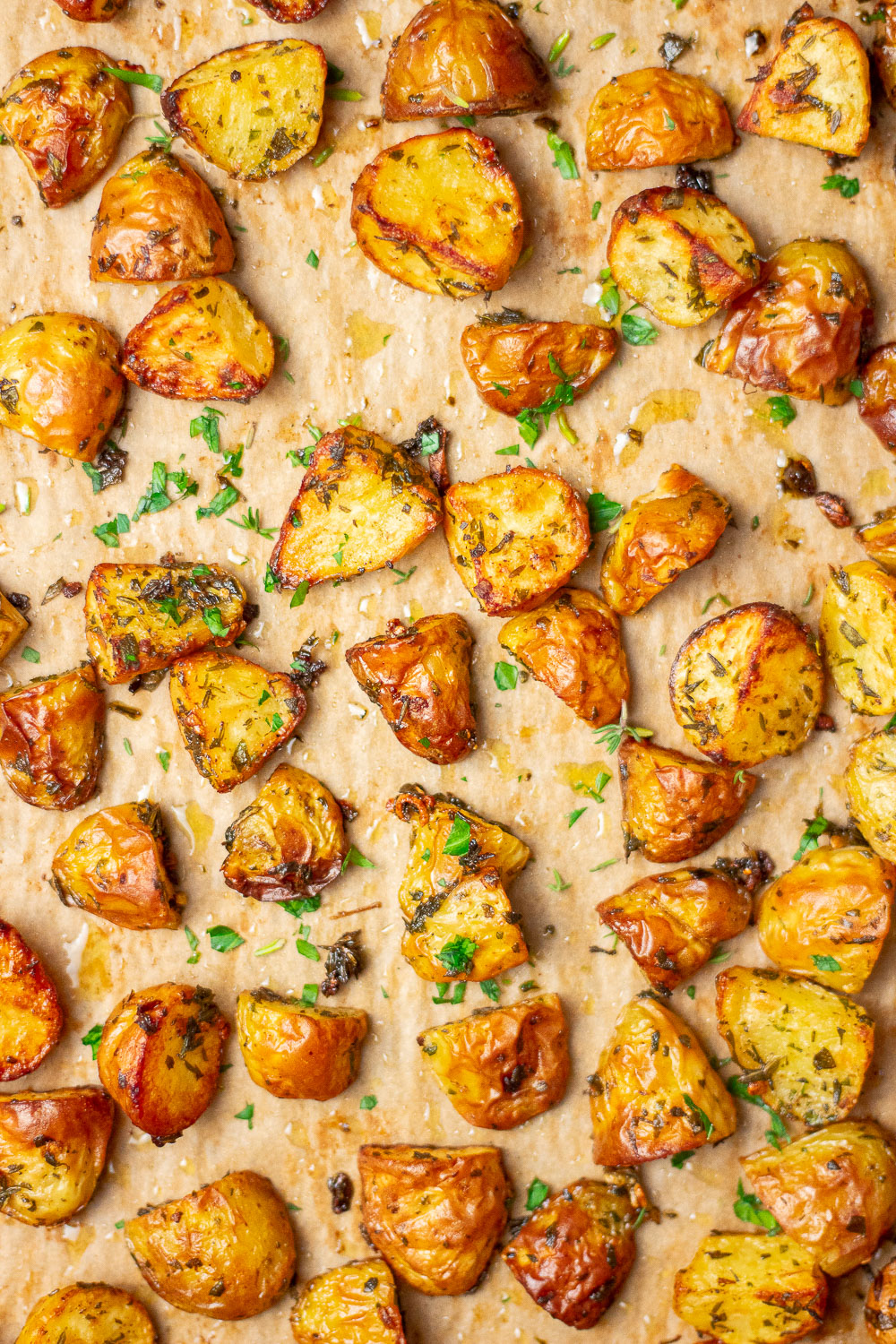 Garlic Herb Roasted Potatoes