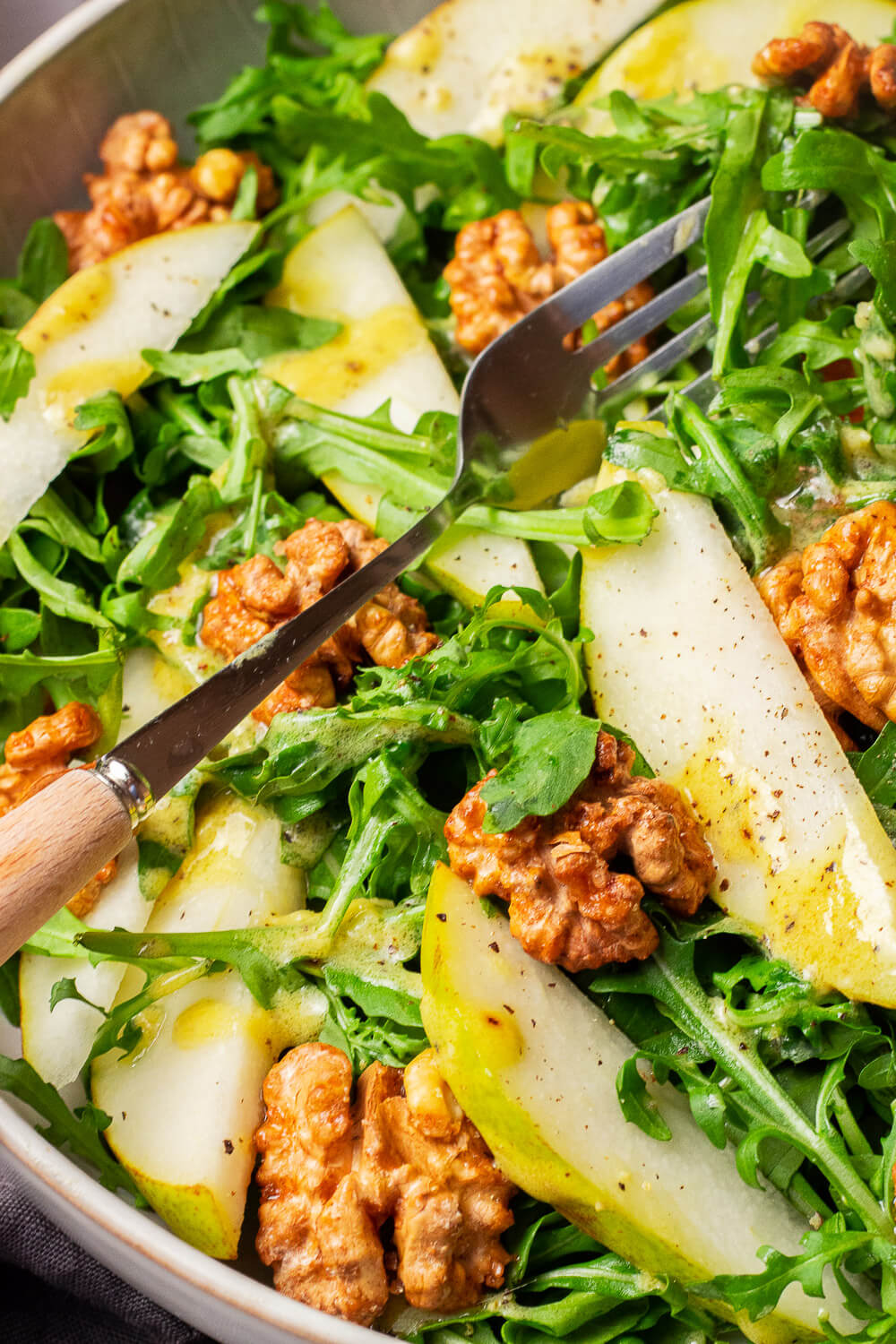 Arugula and Pear Salad