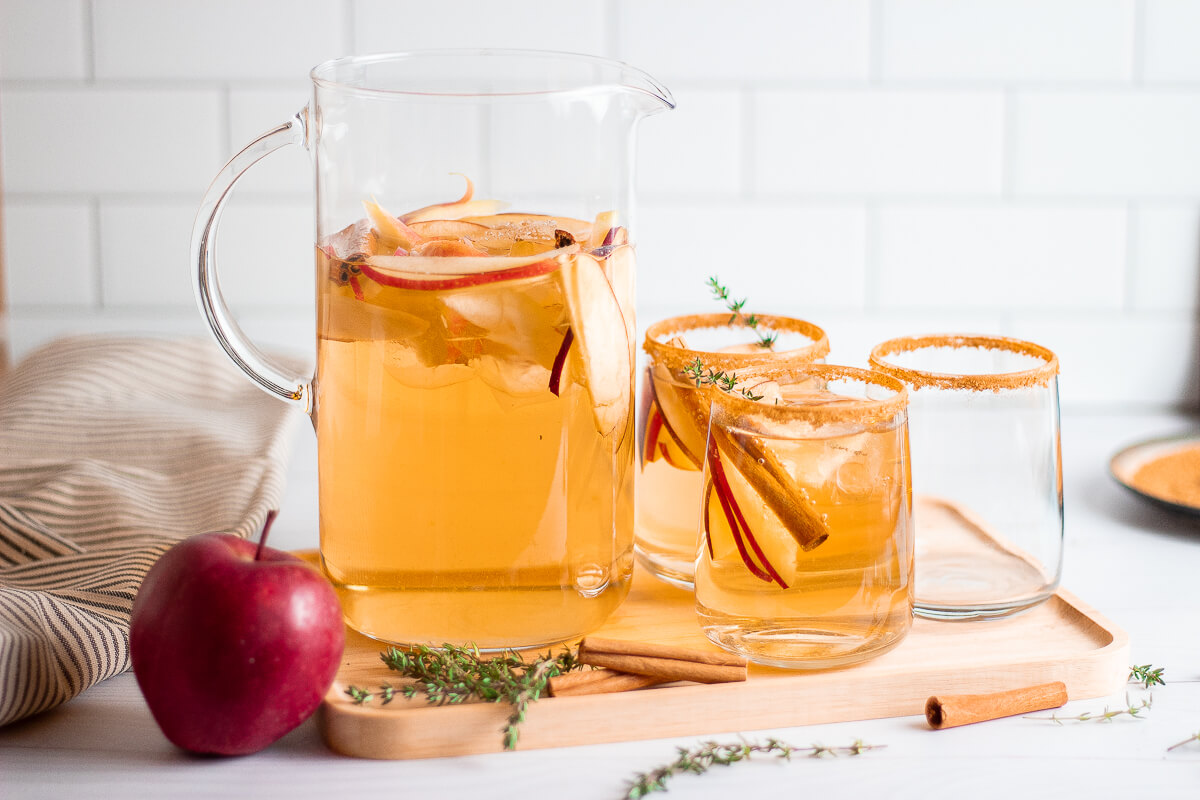 Sparkling Apple Cider Sangria