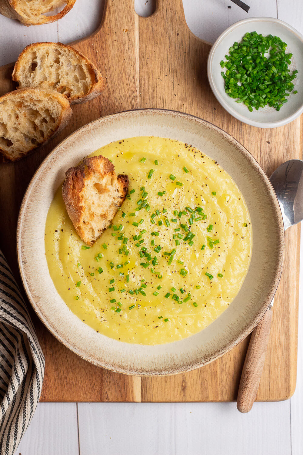 Vegan Leek Potato Soup