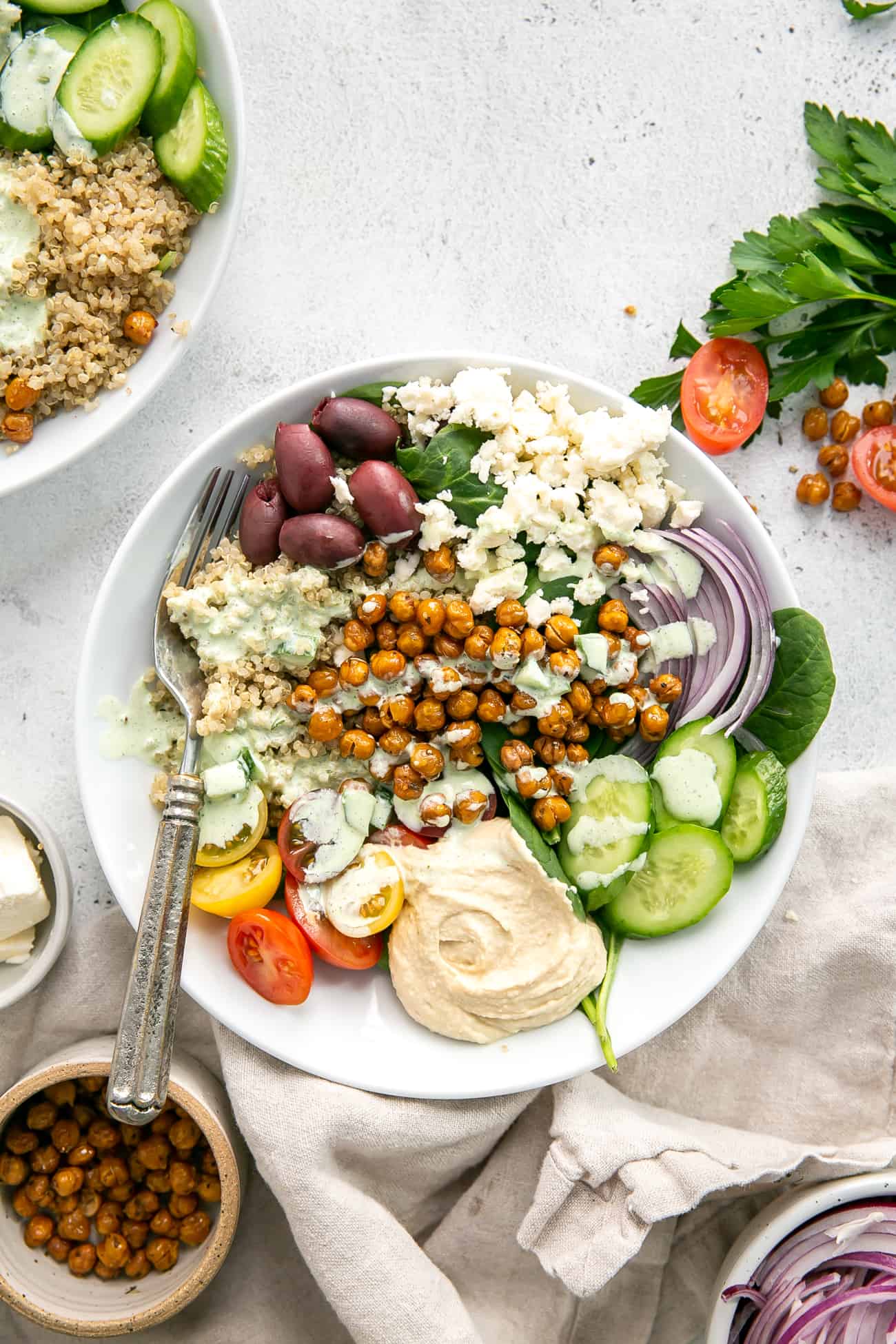 Mediterranean Quinoa Bowl