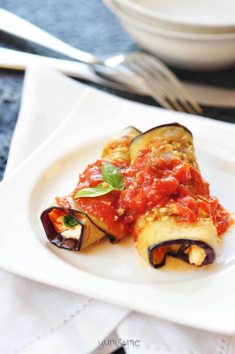 Eggplant Roll Ups